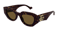 Sonnenbrille  Gucci Dame GG1421S002 HAVANA HAVANA BROWN51